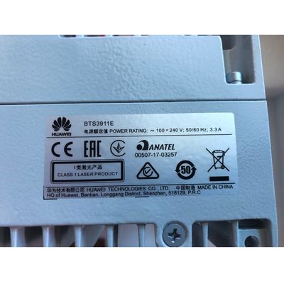 Huawei BTS3911e 2100M+1800M  HUAWEI BTS3911E WDMIMB DGX0A 02311HEQ  50/60Hz 3.3A BTS3205E 3912E 3911 PRRU3912 RHUB3908