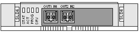 OptiX OSN 1500 SSR1SLD413 2xSTM-4 optical interface board -- OSN1500