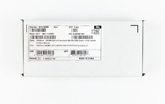 100G-1310nm-2km-QSFP28 QSFP-100G-CWDM4 02311MNN  optical module