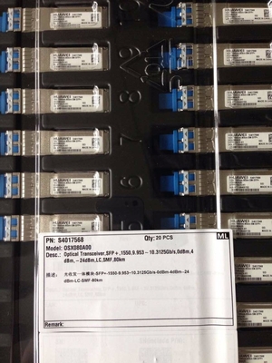 Huawei 10G 80KM Optical Transceiver OSX080A00 S4017568 10G-1550NM-80KM-SM-SFP+