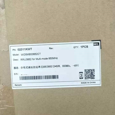 rru3662 850mhz wd5mb53662ct 02311KWT