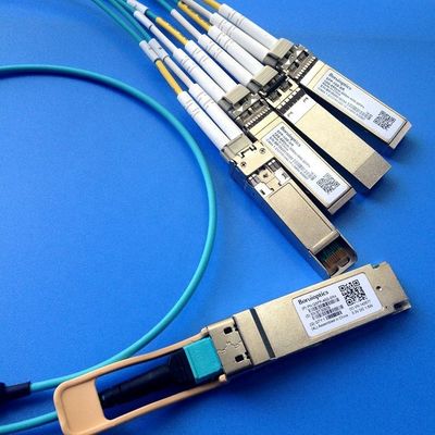 02310SSJ,QSFP-4SFP10-AOC10M,Optical transceiver module - QSFP+-40G-(850nm, 10m, AOC)