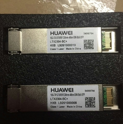 100% Original SFP Huawei LTX3204-BC+ LTX2304-BC+ 10G-TX1330/RX1270NM-40km-Bidi-XFP 34060783 34060784 huawei XFP OTU2 40km bidi