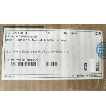 Huawei RRU5902 900M02312BTR WD5M9P5902CU  for Multi-mode 900MHz(2*60W) -48V