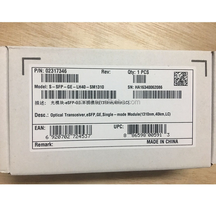 Original SFP  1.25G-1310nm-40km-SM-ESFP GE-LH40-SM1310 02317346