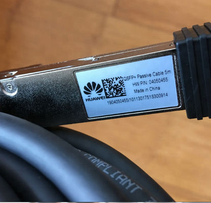 02310MUM, QSFP-4SFP10G-CU5M,QSFP+-4SFP+10G-High Speed Cable-5m-(QSFP+38)-(CC8P0.4 Black(S))-(4*SFP+20)