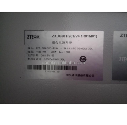 ZTE Power 48V 100A Wall-mounted Cabinet ZTE ZXDU68 H201(V4.1R01M01) Telecom Power System