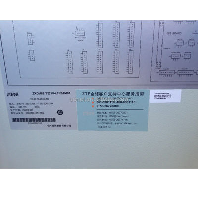 ZTE Power Wall-mounted Cabinet ZTE ZXDU68 T301(v4.1R01M01) Series Rectifier System