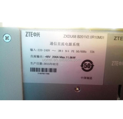 ZTE ZXDU68 B201V2.0 Embedded Power System ZTE B201 Telecom Power Supply