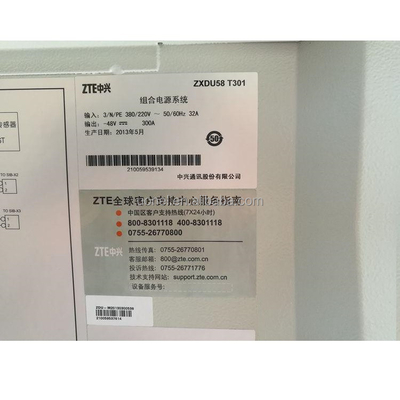 ZTE ZXDU58 T301 Rectifier System ZTE Power Supply