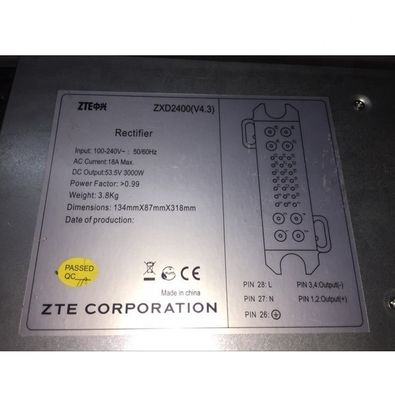 ZTE ZXD2400 V4.3 53.5V 3000W  Network Power Module Rectifier Module Rectifier Converter V4.0 V4.1 V4.2 V4.3 V4.6