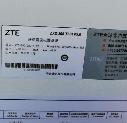 ZTE ZXDU68 T601 Telecom Power Supply ZTE T601 (V5.0)-Imtell ZXDU68T601V5.0