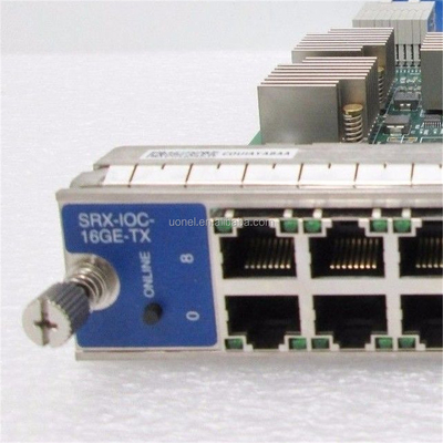 Juniper SRX-IOC-16GE-TX,SRX 5000 Flex IOC 16 port gig RJ-45 10/100/1000 port module.