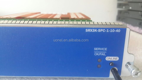 Juniper SRX3K-SPC-1-10-40,Services Processing Card for SRX 3000, Single Processor, 1Ghz, 4GB Memory/CPU