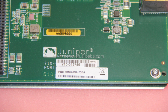 Juniper SRX3K-SFB-12GE,Switch Fabric Board with 8x10/100/1000 Copper and 4xGE SFP for SRX 3000