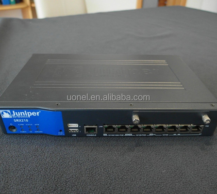 Juniper SRX210HE-POE,SRX services gateway 210 &quot;Enhanced&quot; with faster CPU, 2xGE + 6xFE ports, 1xmini-PIM slot, 1GB RAM