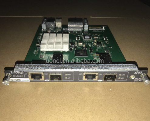 Juniper SRX-GP-2XE-SFPP-TX,2-port 10GbE SFP+ / 10G Base-T Copper XPIM for SRX Platforms