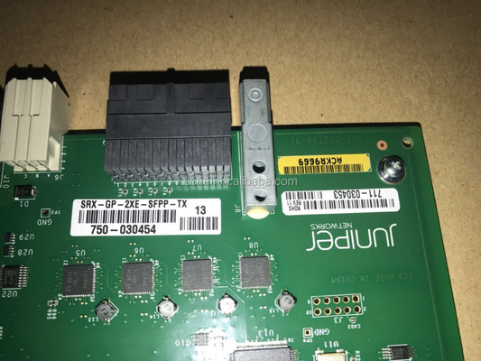 Juniper SRX-GP-2XE-SFPP-TX,2-port 10GbE SFP+ / 10G Base-T Copper XPIM for SRX Platforms