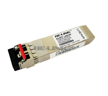 Juniper EX-SFP-10GE-ER,SFP+ 10GBase-ER 10 Gigabit Ethernet Optics, 1550nm for 40km transmission on SMF