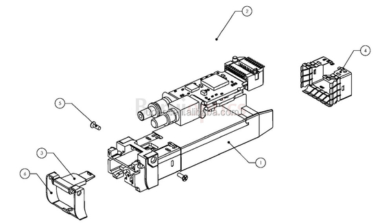 Juniper EX-SFP-10GE-ER,SFP+ 10GBase-ER 10 Gigabit Ethernet Optics, 1550nm for 40km transmission on SMF