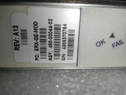 Juniper ERX-GE-MOD,2-port GE Line Module: supports (2) active Gigabit Ethernet interfaces and (2) backup ports for GE redundancy