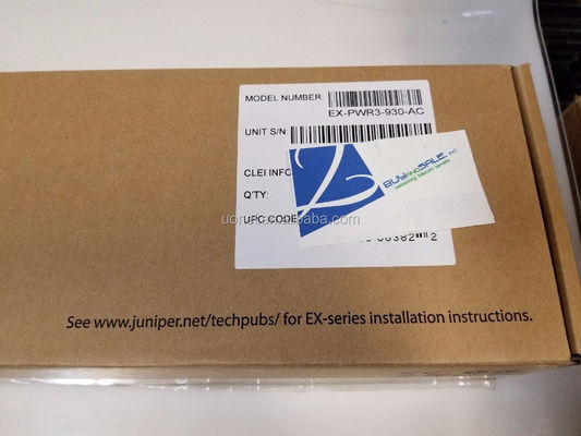 juniper EX-PWR3-930-AC,930W AC Power Supply with PoE+ Capability for EX4200, EX3200 and EX-RPS-PWR-930-AC