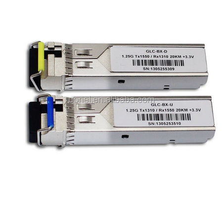 Juniper EX-SFP-GE10KT13R15,1000Base-BX Gigabit Ethernet Optics, Tx 1310nm/Rx 1550nm for 10km transmission on single strand SFP