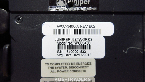 Juniper WXC-3400-A,WXC 3400, Dual Hard Drives, Redundant AC Power, incl. SW License to 10 Mbps