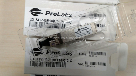 juniper EX-SFP-GE40KT15R13,SFP 1000Base-BX Gigabit Ethernet Optics, Tx 1550nm/Rx 1310nm for 40km transmission on single strand