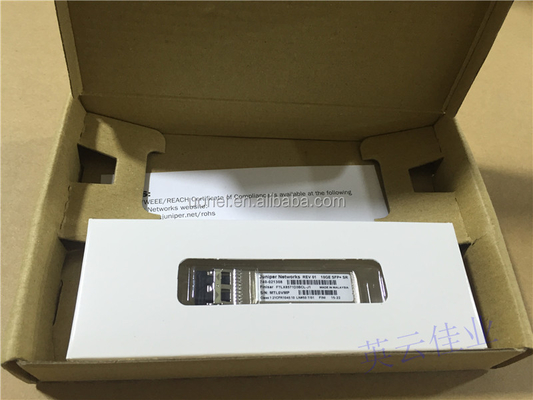 Juniper QFX-SFP-10GE-SR,SFP+ 10GBase-SR 10 Gigabit Ethernet Optics, 850nm for up to 300m transmission on MMF
