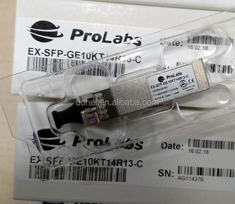 juniper EX-SFP-GE10KT15R13,SFP 1000Base-BX Gigabit Ethernet Optics, Tx 1550nm/Rx 1310nm for 10km transmission on single strand