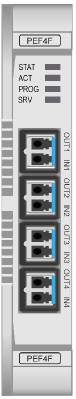 OptiX OSN 1500 SSR1PEF4F 4-port fast Ethernet optical interface processing board -- OSN1500