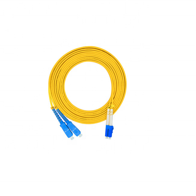 14130274 SS-OP-LC-FC-S-20 FC/PC-LC/PC-SM-G.652D-2mm-20m-PVC-Orange fiber