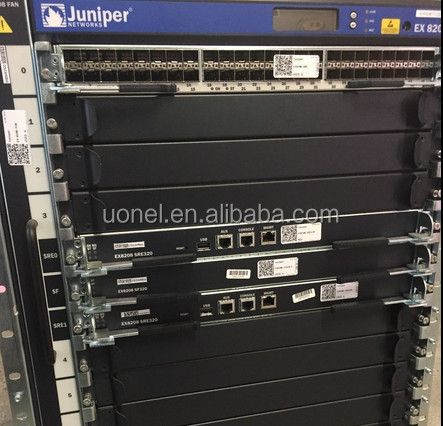juniper EX8208-BASE-AC,Base EX8208 system configuration: 8-slot chassis with passive backplane and 1x fan tray