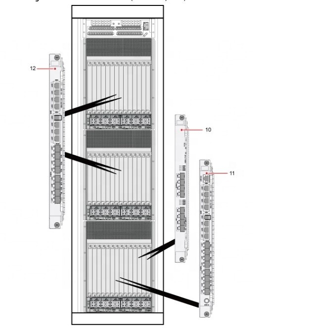 USN9810 Rear Board 03053874= CN21SWIB0 OSTA2.0,CN21SWIB0,Switch Unit Interface,Without L2/L3 clock module