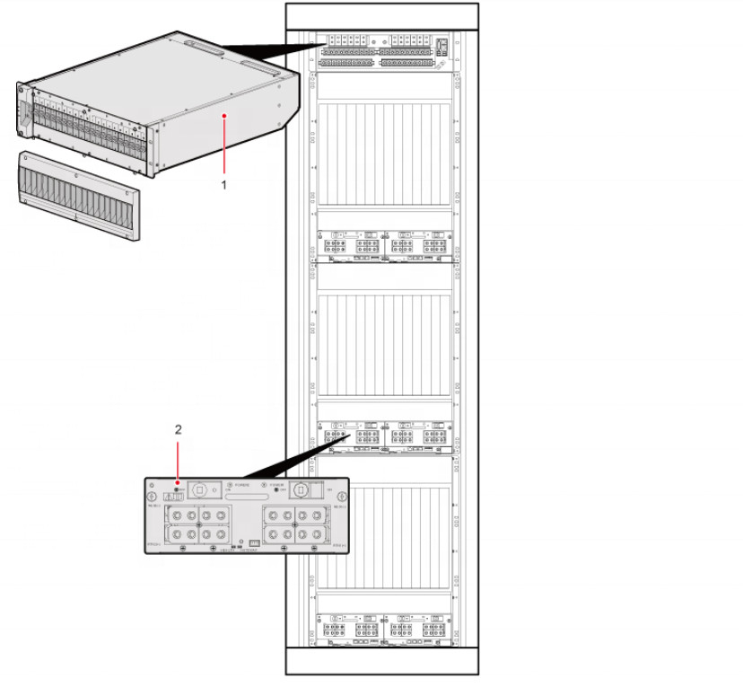 CG9812 PEM 02120532= CN2E00PEM CGA,CN2E00PEM,Power Entry Module,T8280 Subrack PEM,2 inputs