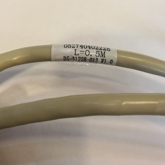 ZTE  cable DS-91228-013 0.5M  052740402228 for ZXSDR B8200 B8300 BBU RRU ZTE