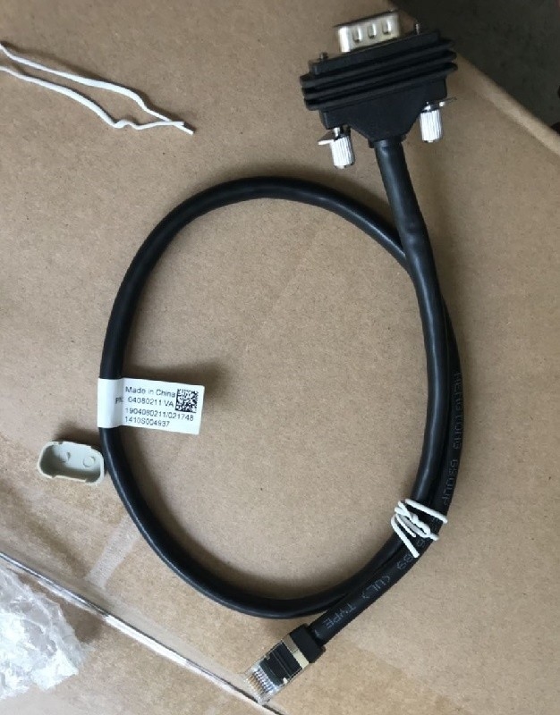 Orinianl  RRU Cable 04080211 VA  bbu cable DB15 AISG-DB9 50-9 7/16M-NM RRU DIN 04045658