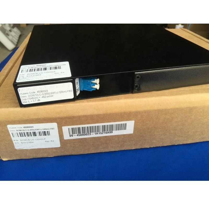 DCM(12)-C-G.655(LEAF)-(-120KM)-FBG 45080023  Optical Fiber DCM Dispersion compensation module
