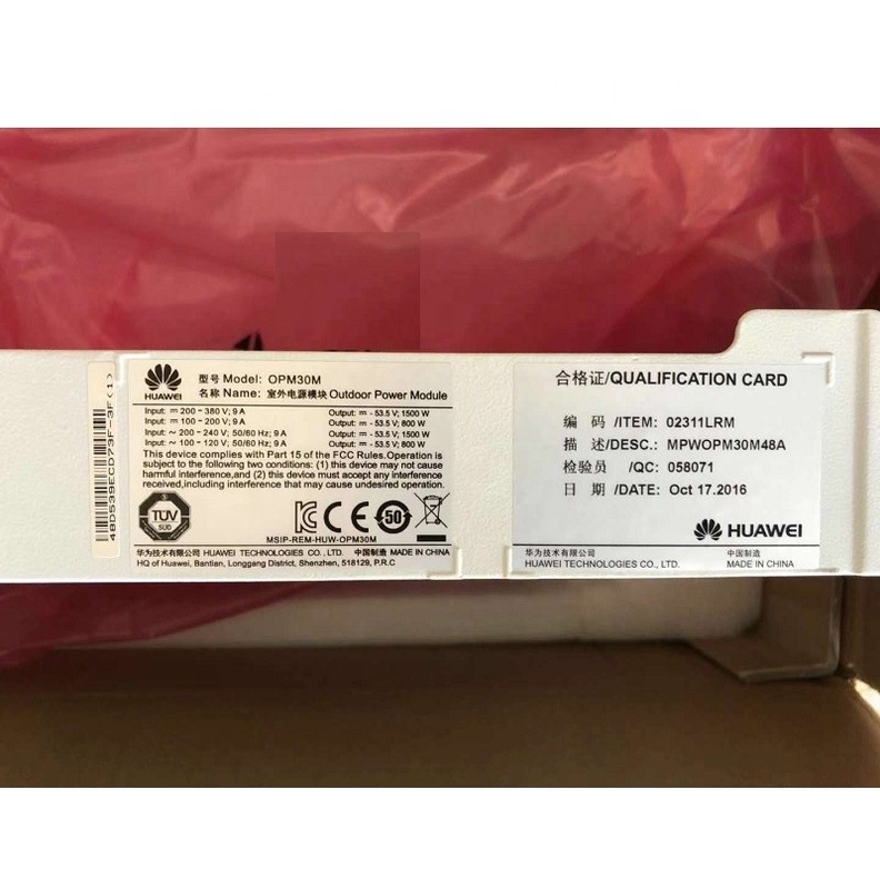 Huawei OPM30M  OPM30M  02311NYY MPWOPM30MTDD 220 AC to DC -48V OUTDOOR POWER MODULE Huawei RRU  OPM15M  OPM15 OPM50M OPM50