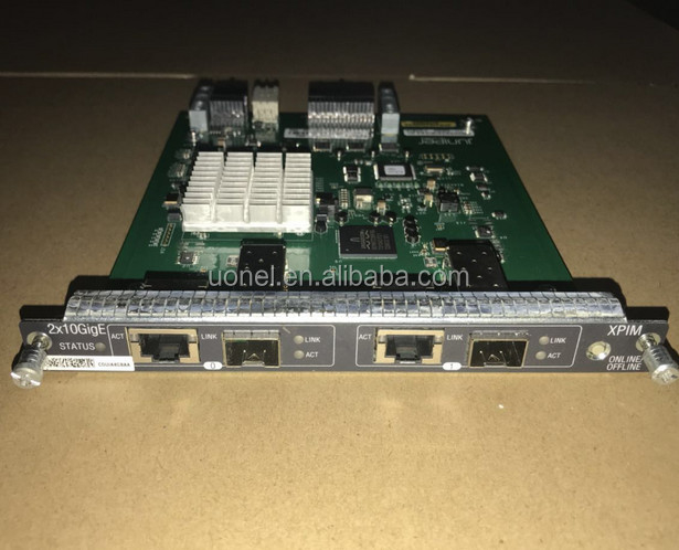 Juniper SRX-GP-2XE-SFPP-TX,2-port 10GbE SFP+ / 10G Base-T Copper XPIM for SRX Platforms