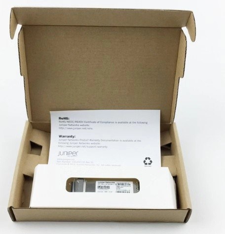 Juniper EX-SFP-GE10KT15R13,Tx 1550nm/Rx 1310nm for 10km transmission on single strand of SMF,1000Base-BX Gigabit Ethernet Optics