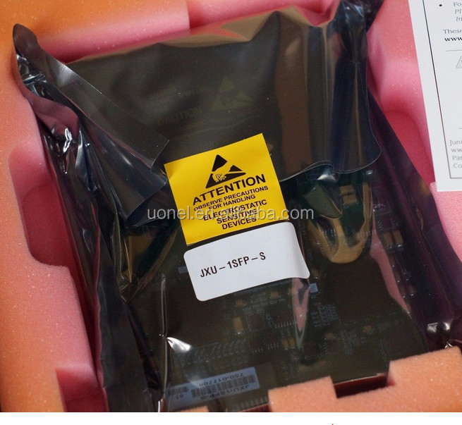 Juniper JXU-1SFP-S,1 port Small Form-Factor pluggable (SFP) Universal Physical Interface Module. SFP Tranceiver purchased