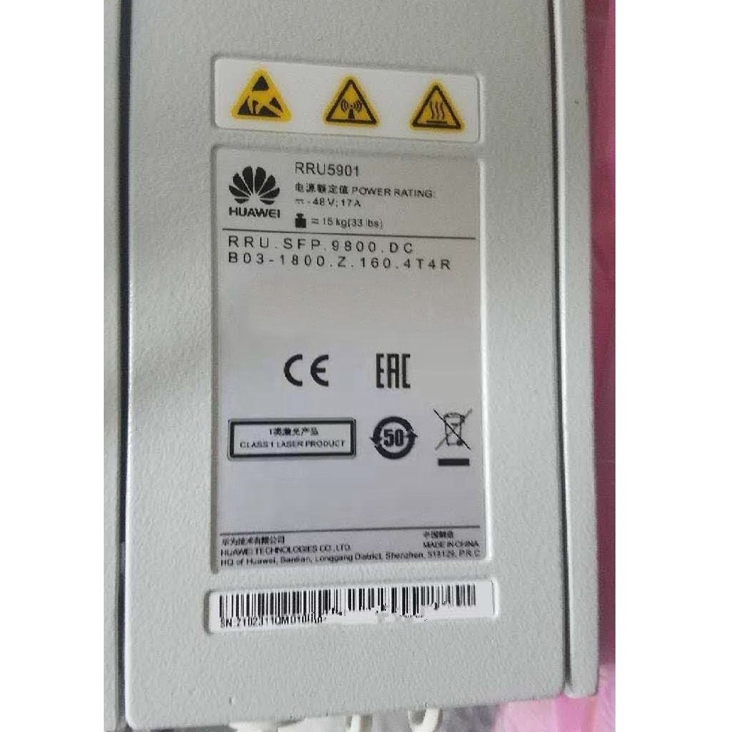 Huawei RRU5901 AWS 4T4R 02311QMO 1800NH48V (B66) (Act SW 2T4R) RRU5909