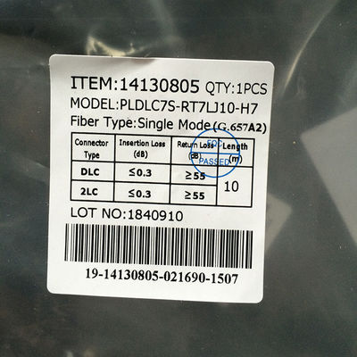 Orinianl Huawei Optical Cable, 14130805 ,DLC/PC, Single-mode, LSZH 10M PLDLC7S-RT7LJ10-H7 Outdoor Protected Branch Cable