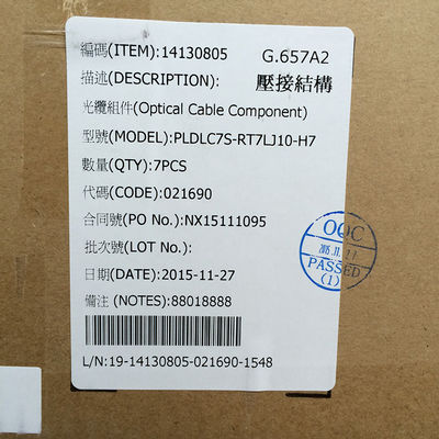 Orinianl Huawei Optical Cable, 14130805 ,DLC/PC, Single-mode, LSZH 10M PLDLC7S-RT7LJ10-H7 Outdoor Protected Branch Cable