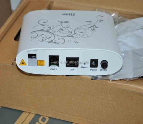 ZTE F412 V6.0 EPON 1GE+1FE+1POTS ONT ONU For  FTTB FTTH for Intelligent home network access