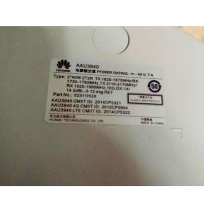 Huawei Easymicro Active RRU AAU3940 02311HUX  02311EEG