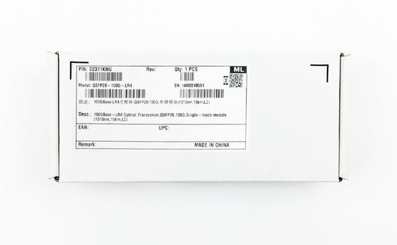 02311KNU 100G-10km QSFP28-100G-LR4 100Gbase -LR4 optical module