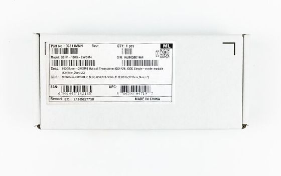 100G-1310nm-2km-QSFP28 QSFP-100G-CWDM4 02311MNN  optical module